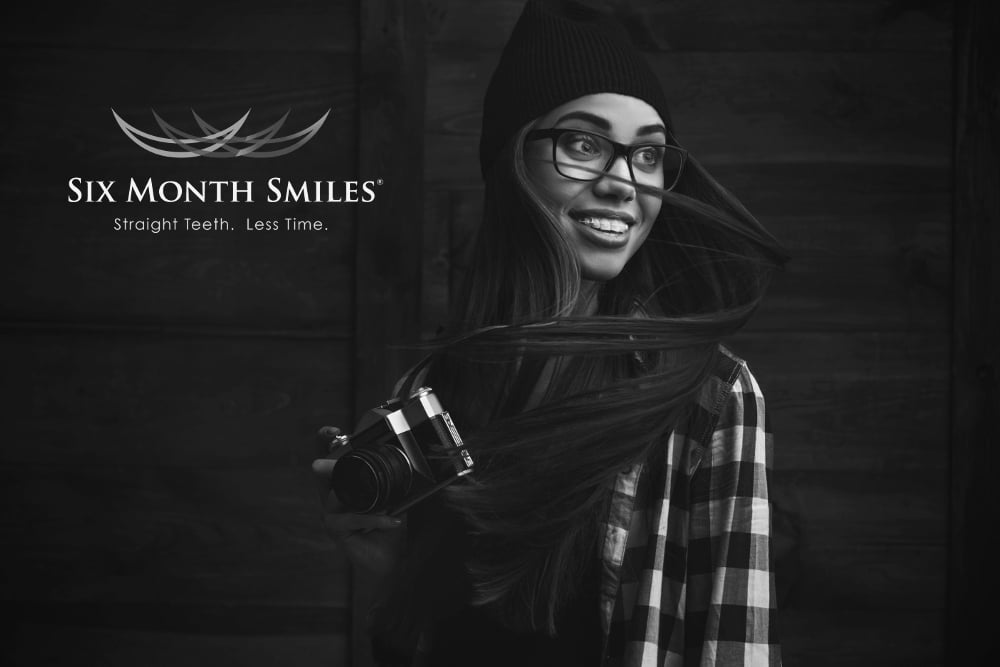 six month smiles background